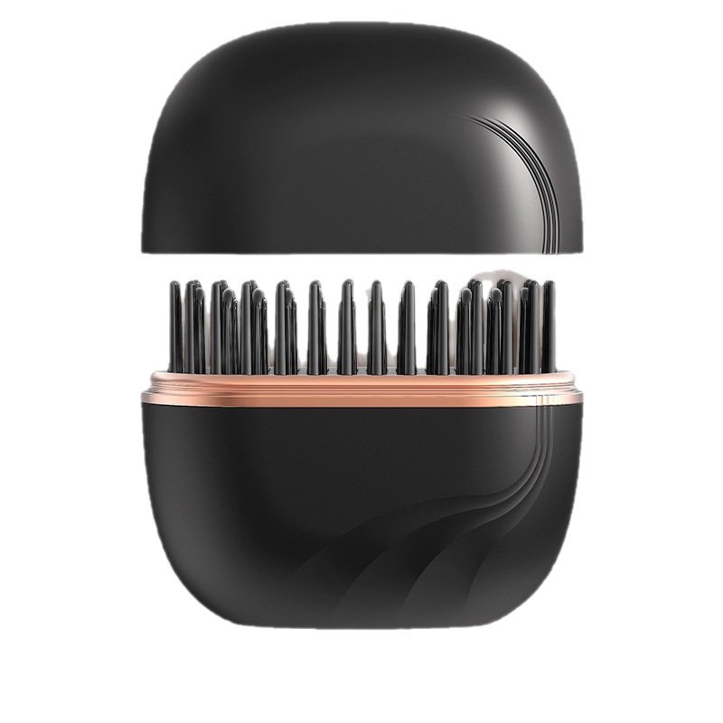 Brosse Lissante Chauffante Sans Fil 3 Températures – Céramique Tourmaline