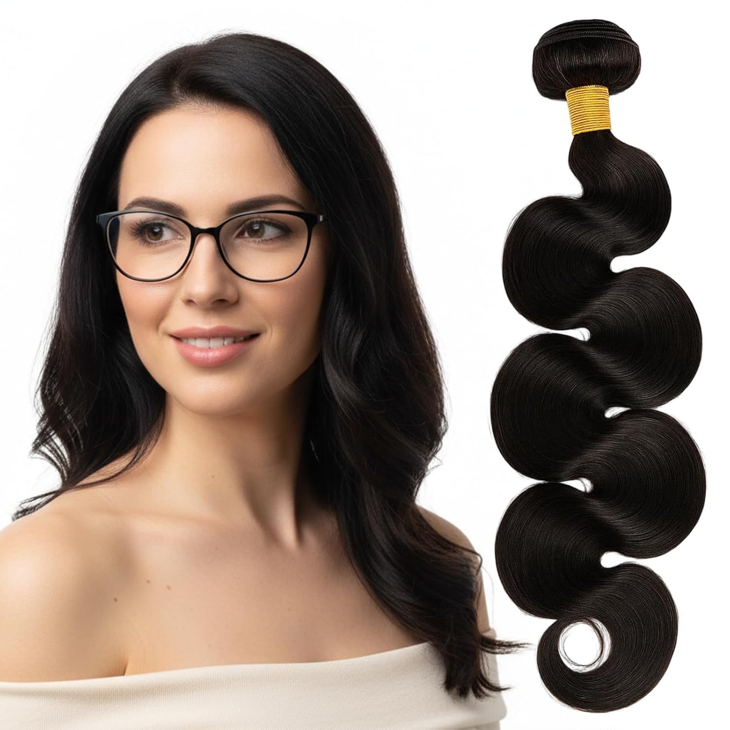 Extensions Cheveux Humains Body Wave 10A – 24 Pouces